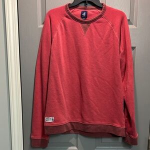 johnnie-O Classic Red Crewneck Sweater